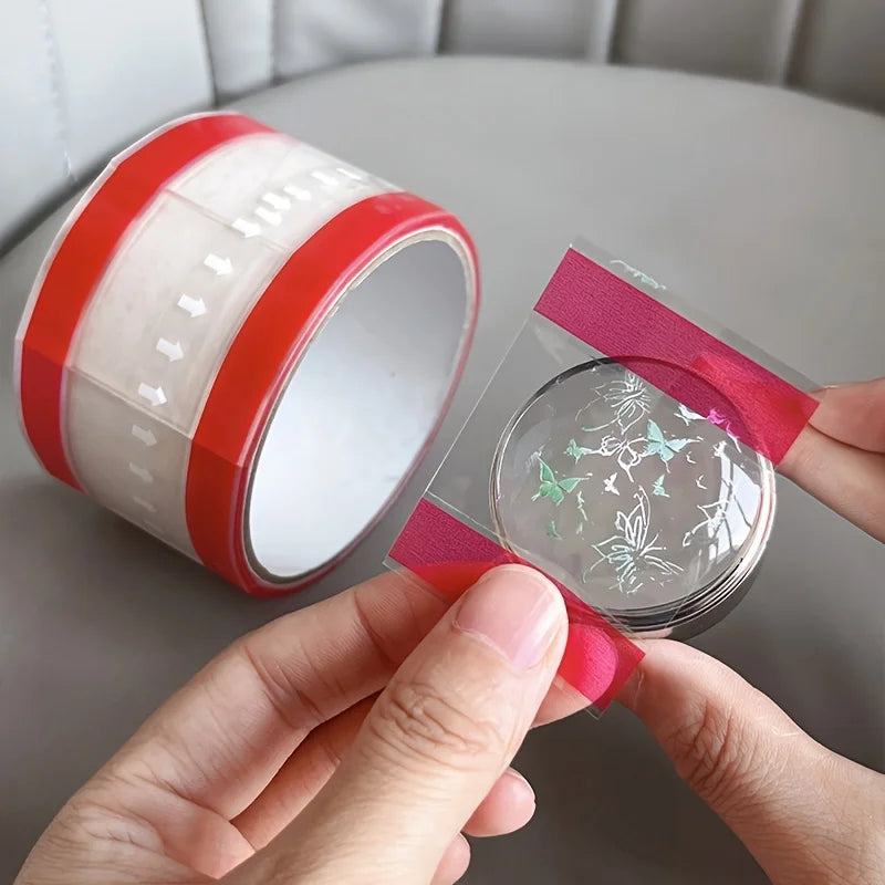 300-Pc Nail Stamp Cleaning Sheets | Fast-Dissolving Wipe Roll Nail Stamp Cleaning Wipes QXL