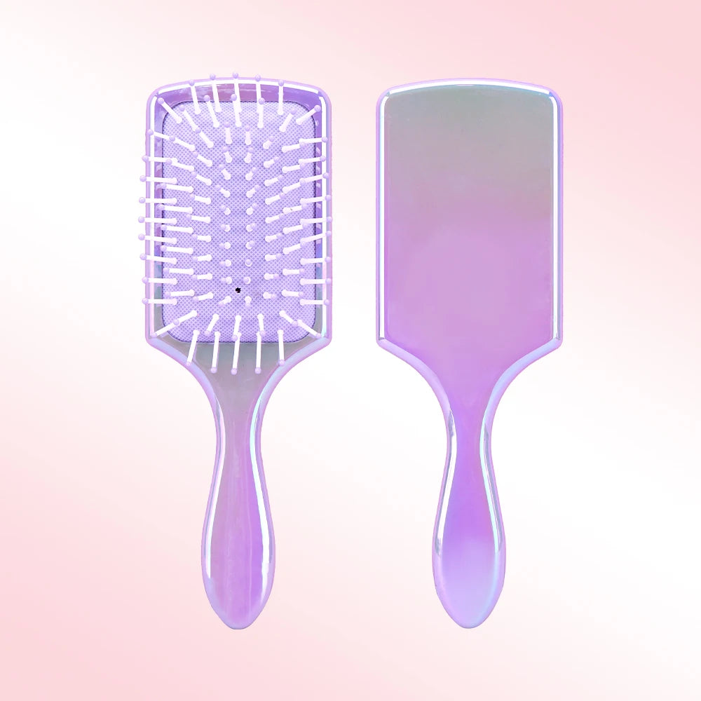 Air Cushion Detangling Hair Brush | Scalp Massage Comb Detangling Hair Brush QXL 3886-purple