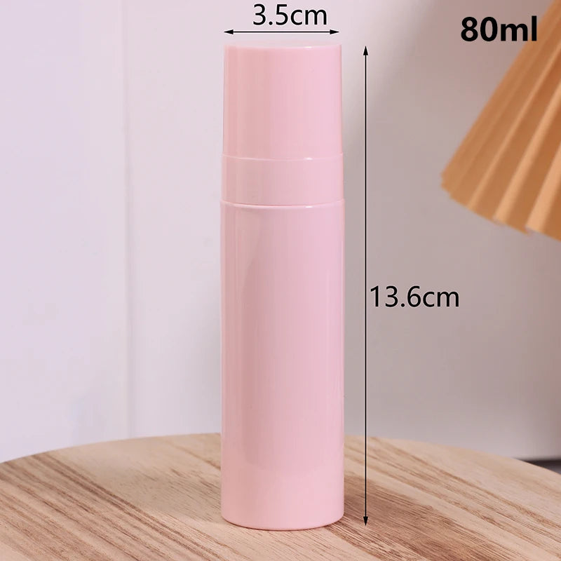 Pink Refillable Mist Spray Bottle 60ml 80ml 100ml Travel Atomiser Refillable Spray Bottle QXL 80ml