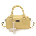Elegant Women's Tote Bag | Designer-Style Leather Handbag Women's Tote Bag QXL Lemon yellow
