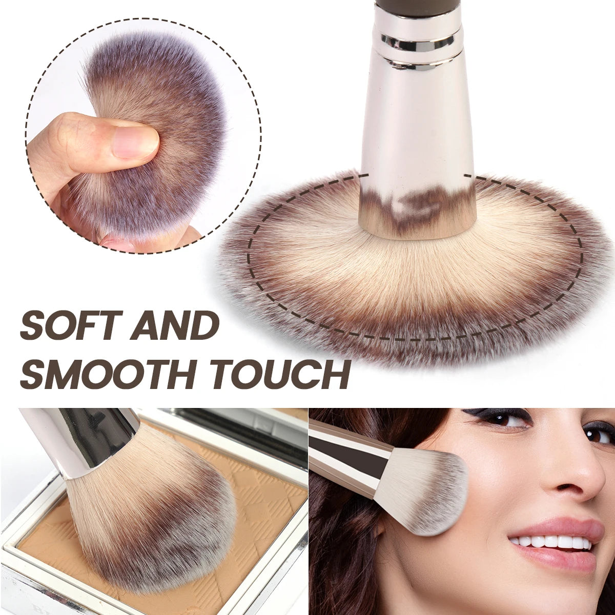 MAANGE 18-Pc Makeup Brush Set | Gift Box & Storage Case Makeup Brush Set QXL