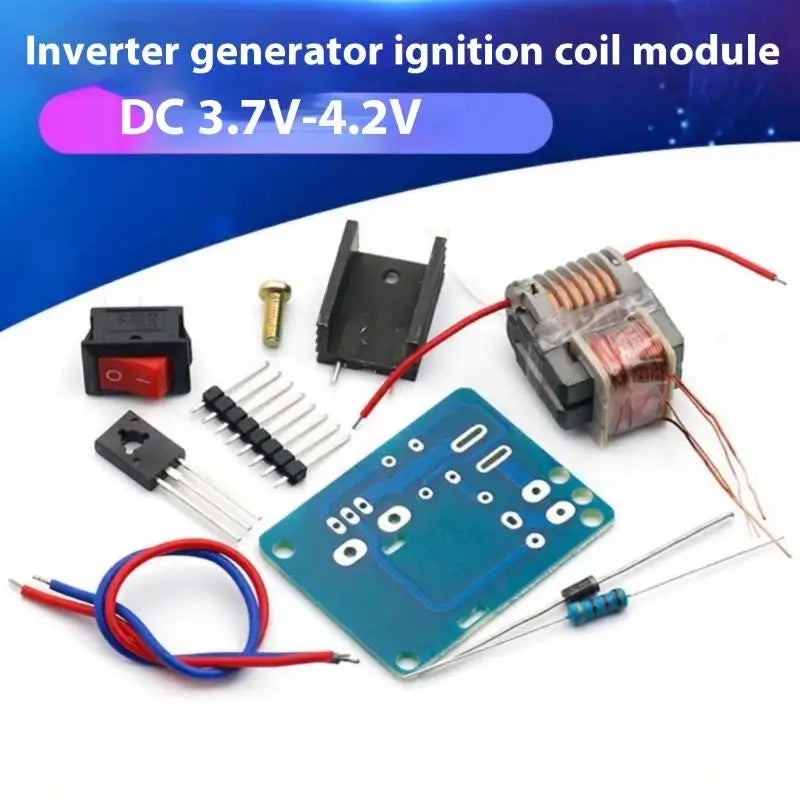 15KV High Voltage Arc Ignition Generator Boost Step-Up DIY Kit High Voltage DIY Kit QXL