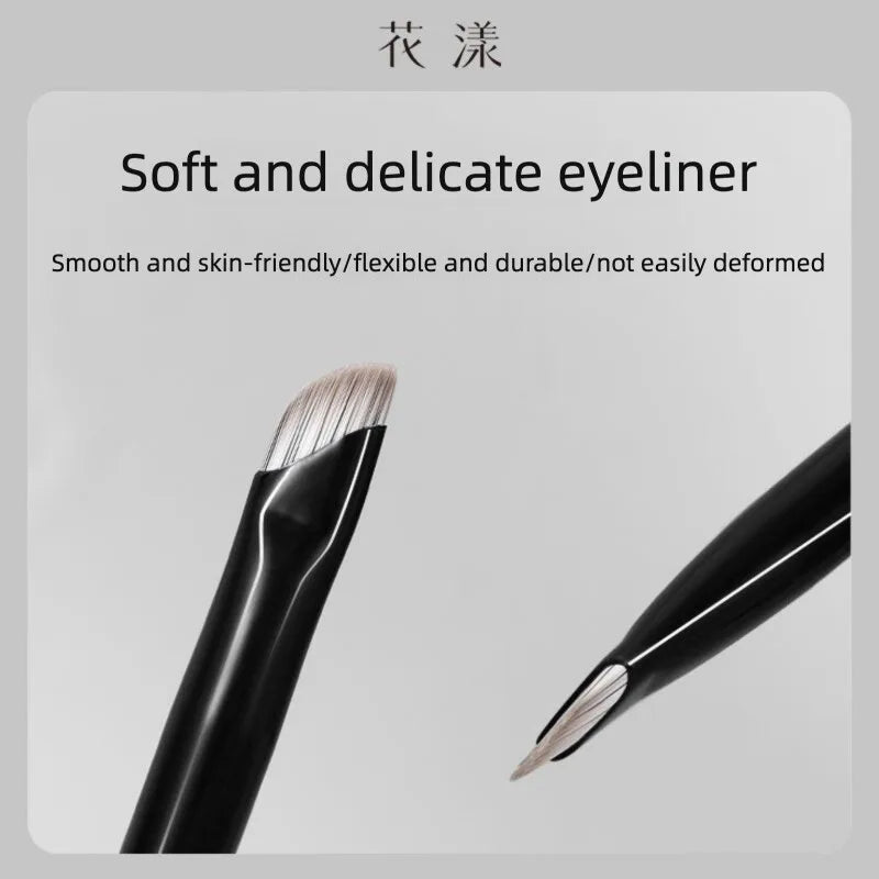 Angled Eyeliner Brush – Scythe Blade Eye Corner & Brow Angled Eyeliner Brush QXL