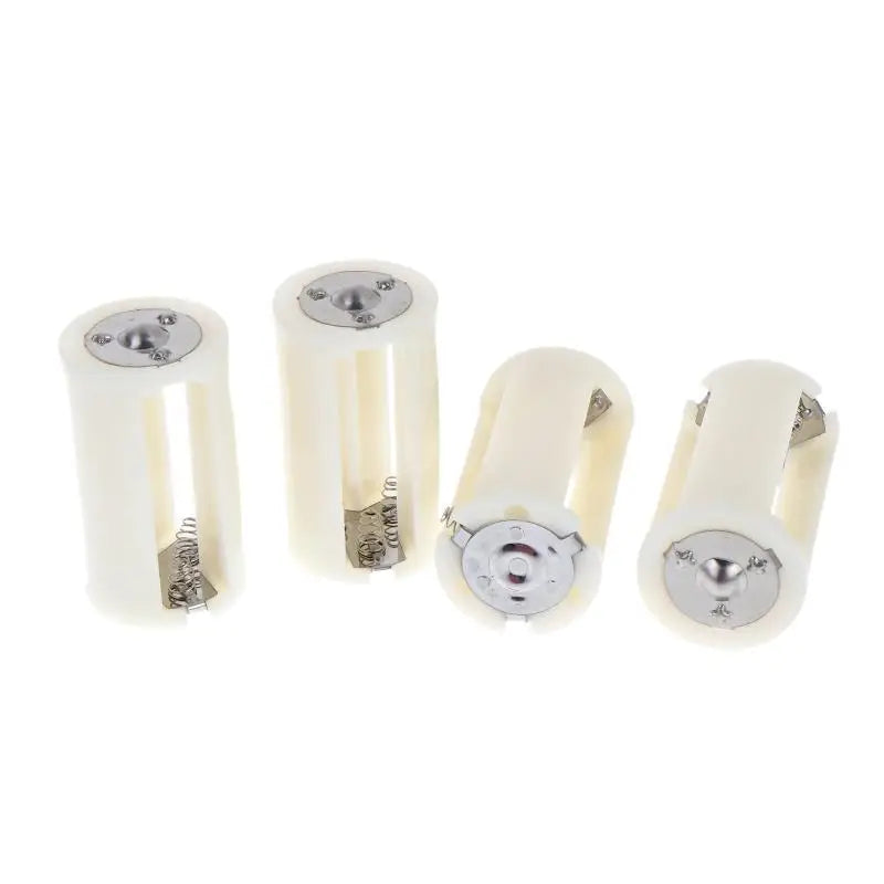 4-Pack AA to D Battery Converter Adapters | PP Shell Battery Size Converter QXL