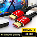 HDMI 2.1 Cable 48Gbps 8K 60Hz 4K 120Hz HDR – 0.5m to 5m HDMI Cable QXL 2m
