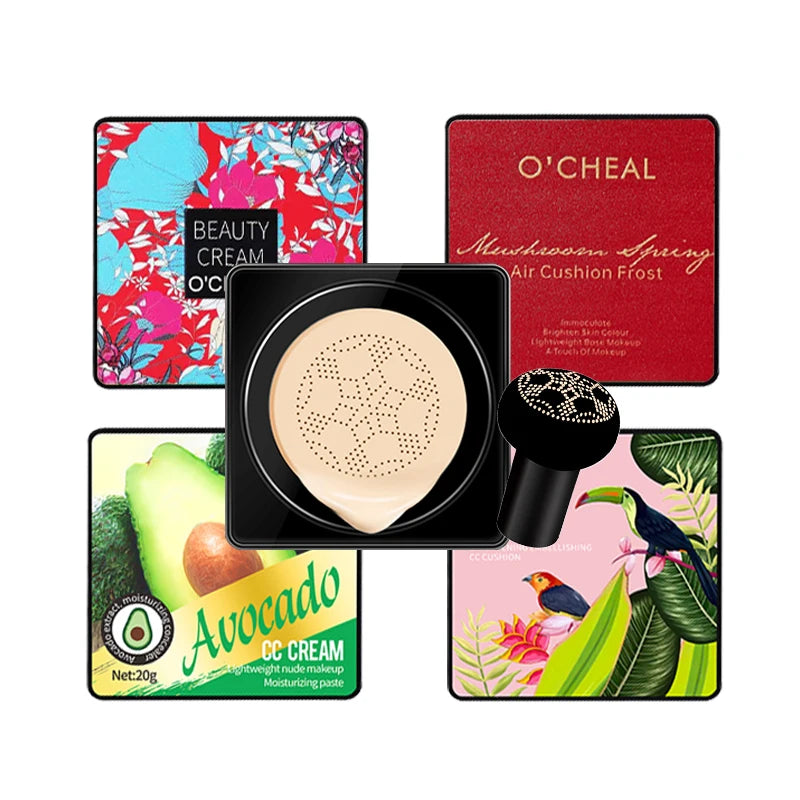 LUXURYTO Mushroom Head BB Cream Air Cushion Compact 20g BB Cream Compact QXL