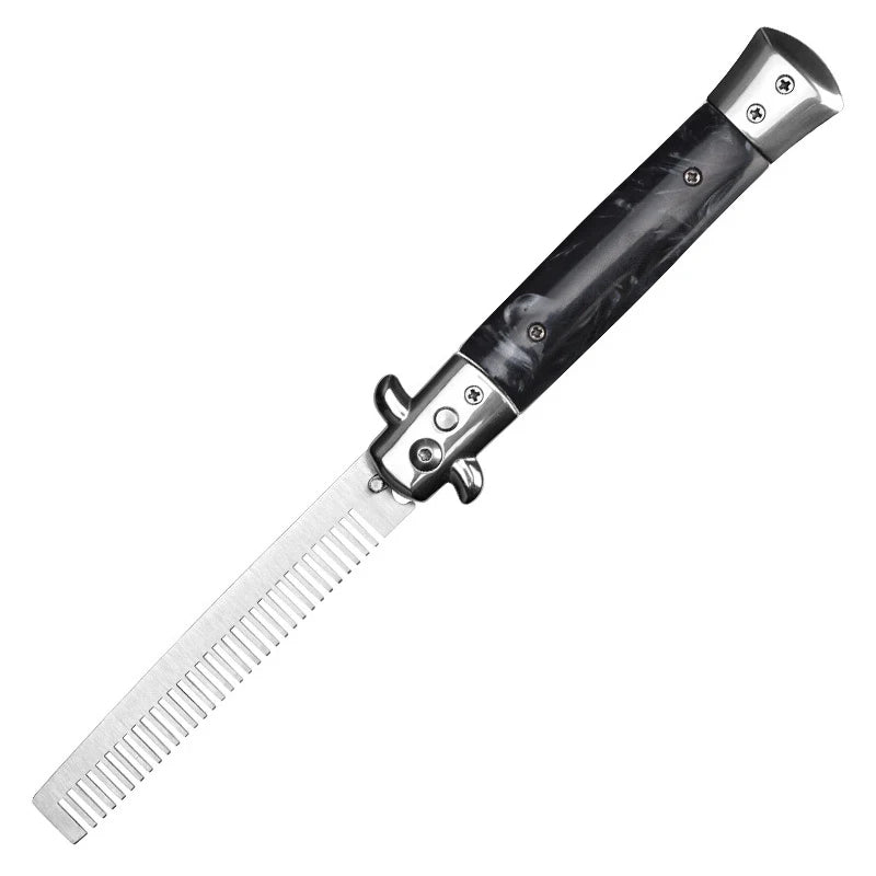 Butterfly Folding Pocket Comb | Stainless Steel Men's Comb Folding Pocket Comb QXL