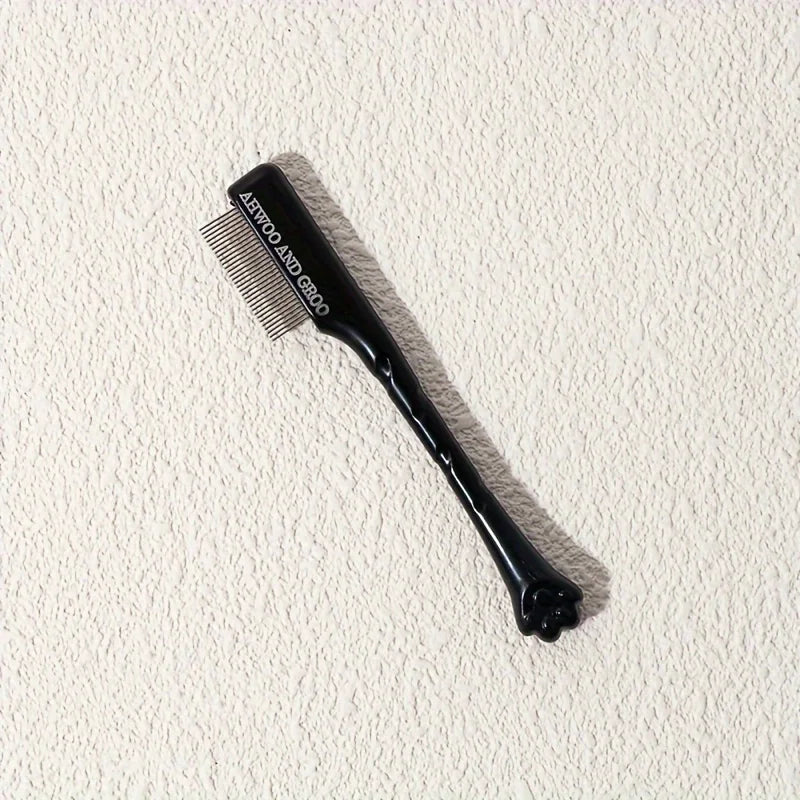 Pet Eye Cleaning Brush & Tear Stain Remover Comb | Dogs & Cats Pet Grooming Tool QXL