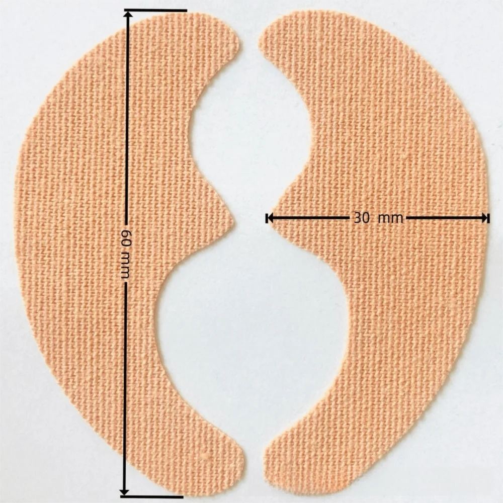 10-Pack Stretch Fabric Face Smoothing Patches | Overnight Face Smoothing Patches QXL