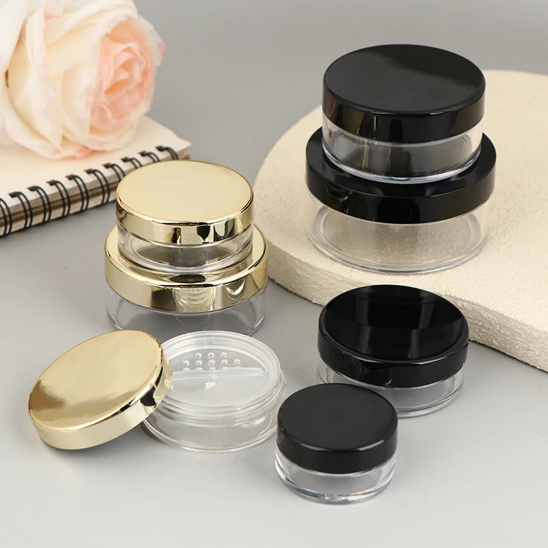 Empty Loose Powder Jar with Rotating Sifter | 5–30g Loose Powder Jar QXL