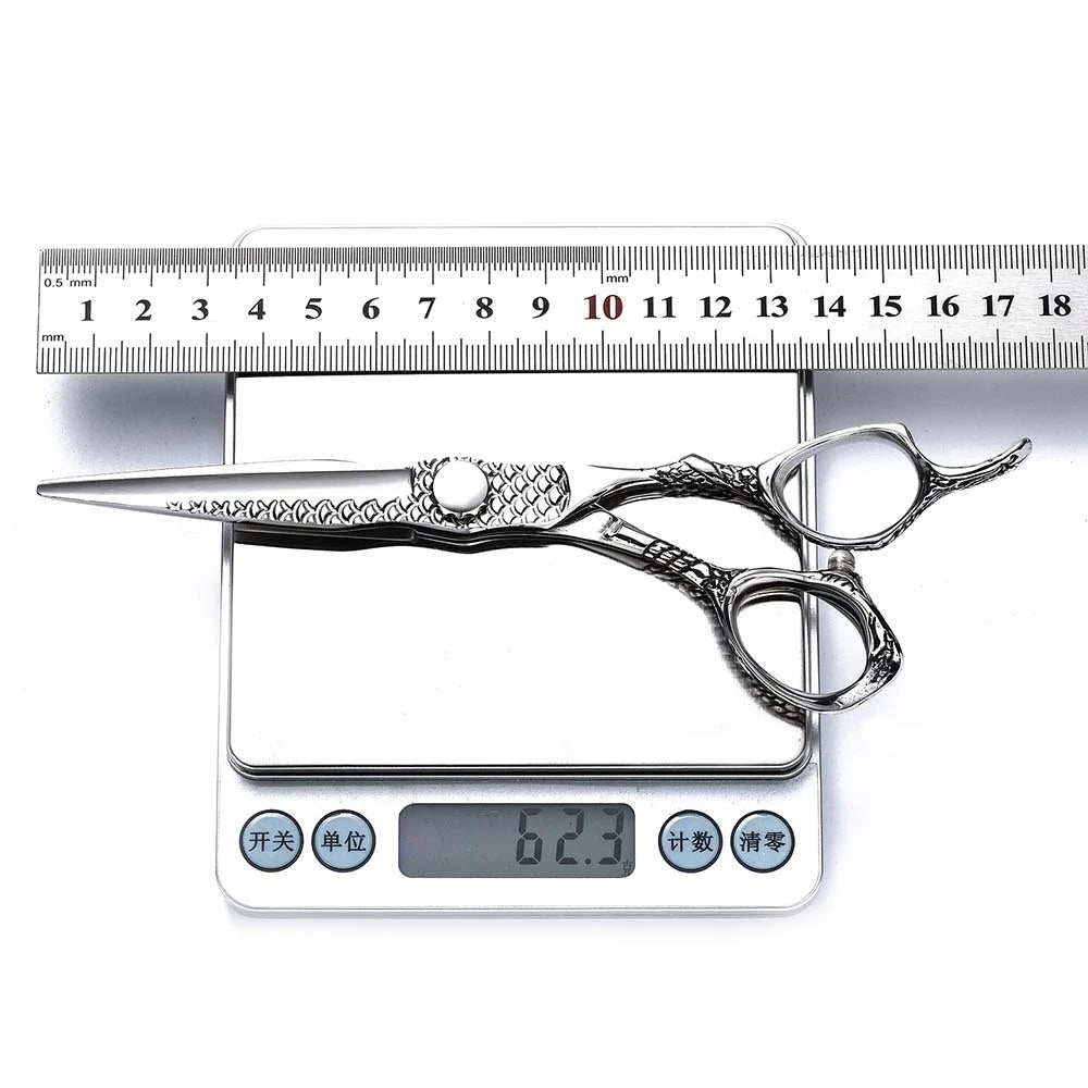 6-Inch Professional Thinning Shears | 9CR13 Steel Barber Set Thinning Shears QXL