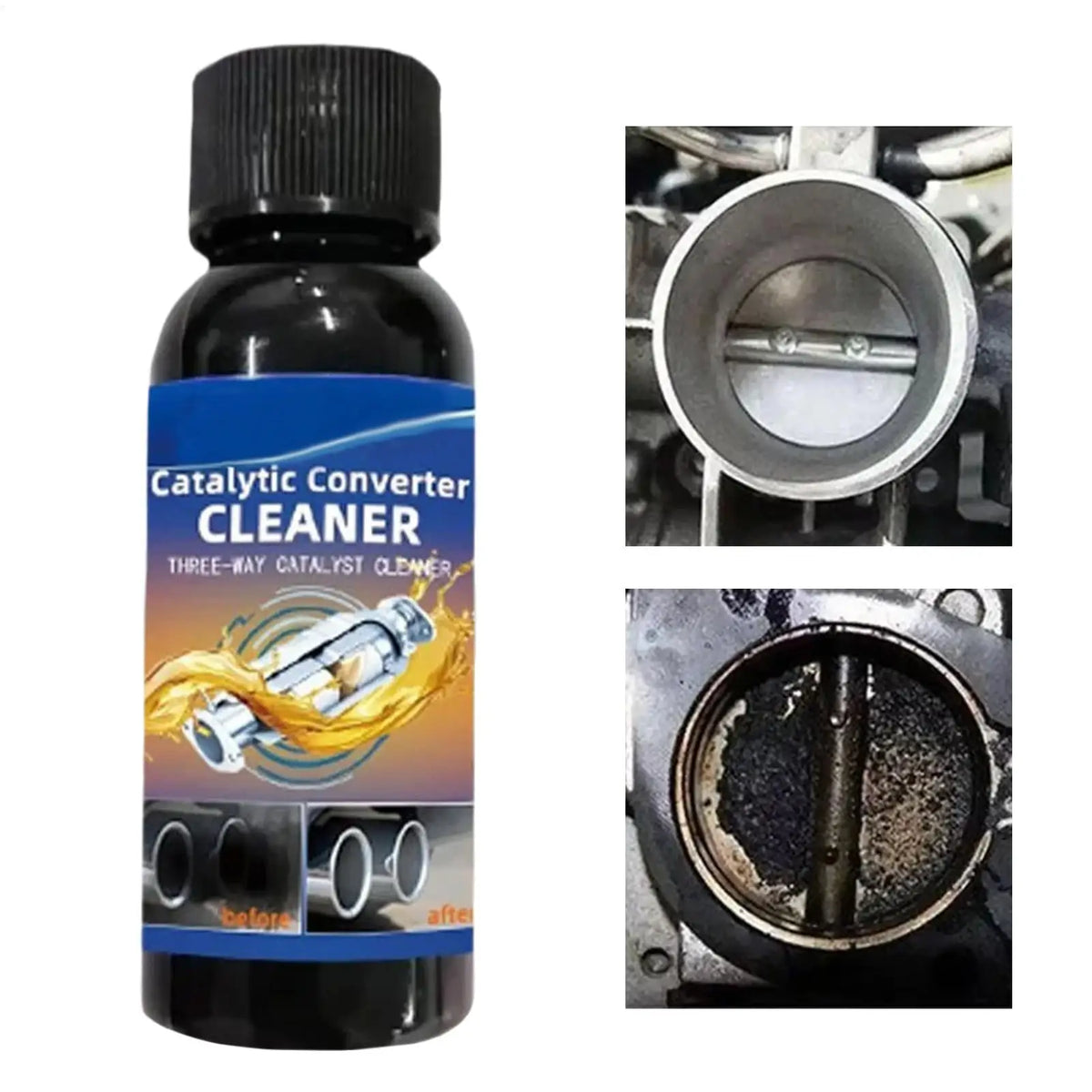 Engine Catalytic Converter Cleaner | Carbon & Sludge Remover Engine Cleaner Formula QXL