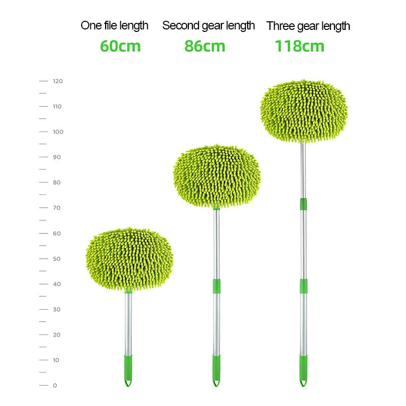 EAFC Chenille Car Wash Mop | Extendable & Super Absorbent Car Wash Mop QXL