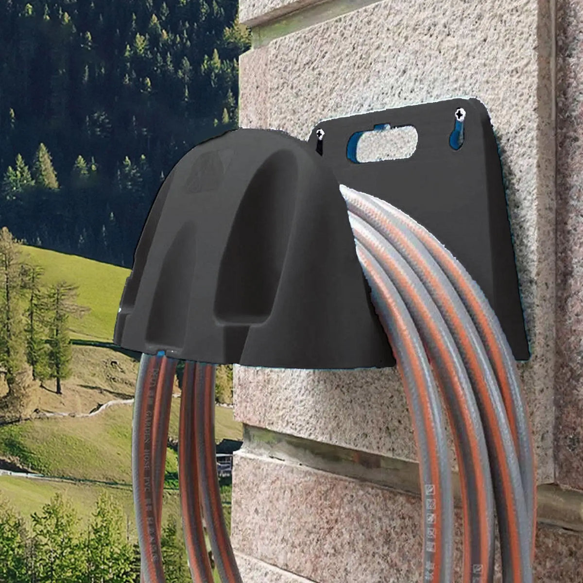 Wall-Mounted Garden Hose Holder | Durable Hose Hook Hanger Hose Holder QXL