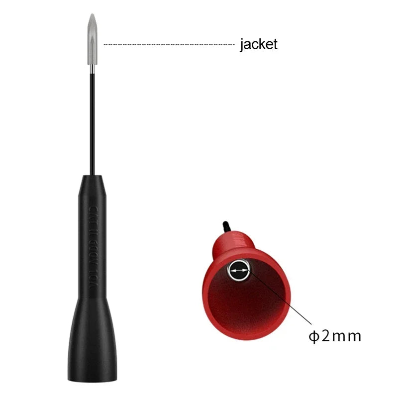 600V/10A 2mm Extended Needle Multimeter Test Probes Multimeter Test Probes QXL