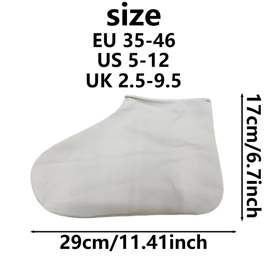 Waterproof Shoe Covers | Anti-Slip Snow & Mud Protectors Waterproof Shoe Covers QXL