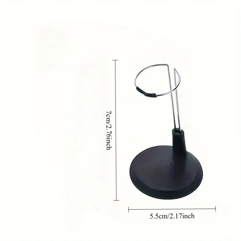 2-Pack Adjustable Doll Display Stand Brackets – Black & White Doll Display Stand QXL