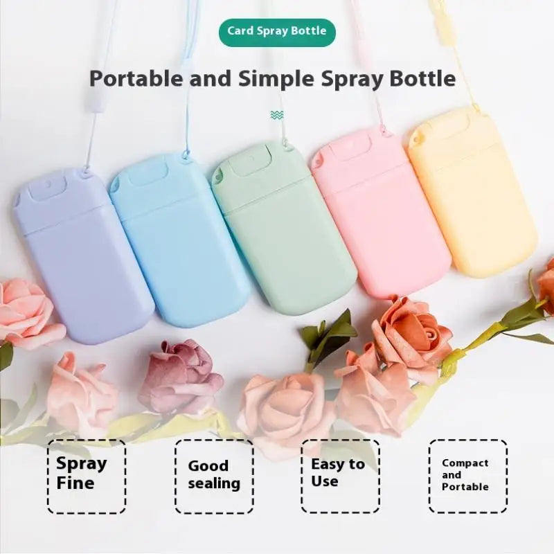 30ml Refillable Card Spray Bottle Perfume Atomizer & Lanyard Perfume Atomizer QXL