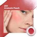 PAGE VINE 4-in-1 Watery Blush Balm | Matte & Shimmer Makeup Cream Blush Balm QXL 01