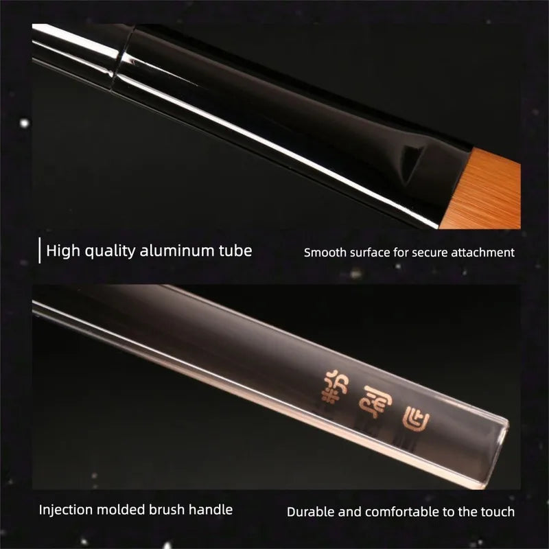 D61 Flat Head Powder & Cream Makeup Brush – Soft Bristle Makeup Brush QXL