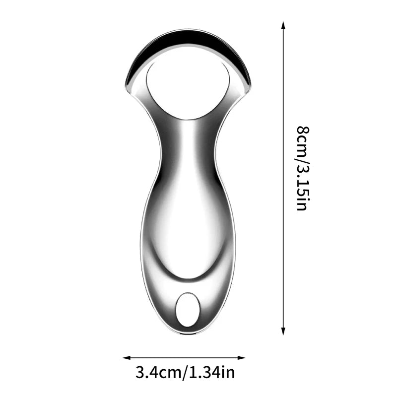 Stainless Steel Mini Tongue Scraper for Fresh Breath | YOVIP Tongue Scraper QXL