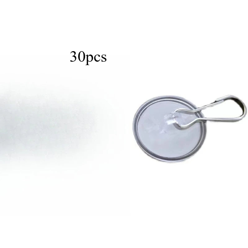 Self-Adhesive Ceiling Hooks | Stainless Steel Suction Cups Adhesive Ceiling Hooks QXL 30pcs