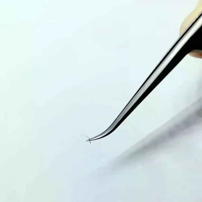 Fine Tip Stainless Steel Tweezers | Lash, Brow & Nail Art Precision Tweezers QXL