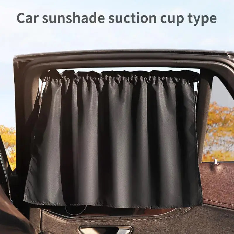 Car Privacy Curtain Window Shade | Sun & Heat Protection Car Window Curtain QXL