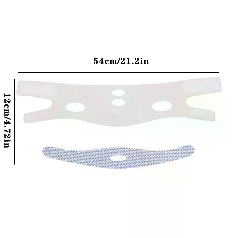 Face Slimming Bandage | Chin & Cheek Lift Belt for Men & Women Face Slimming Bandage QXL