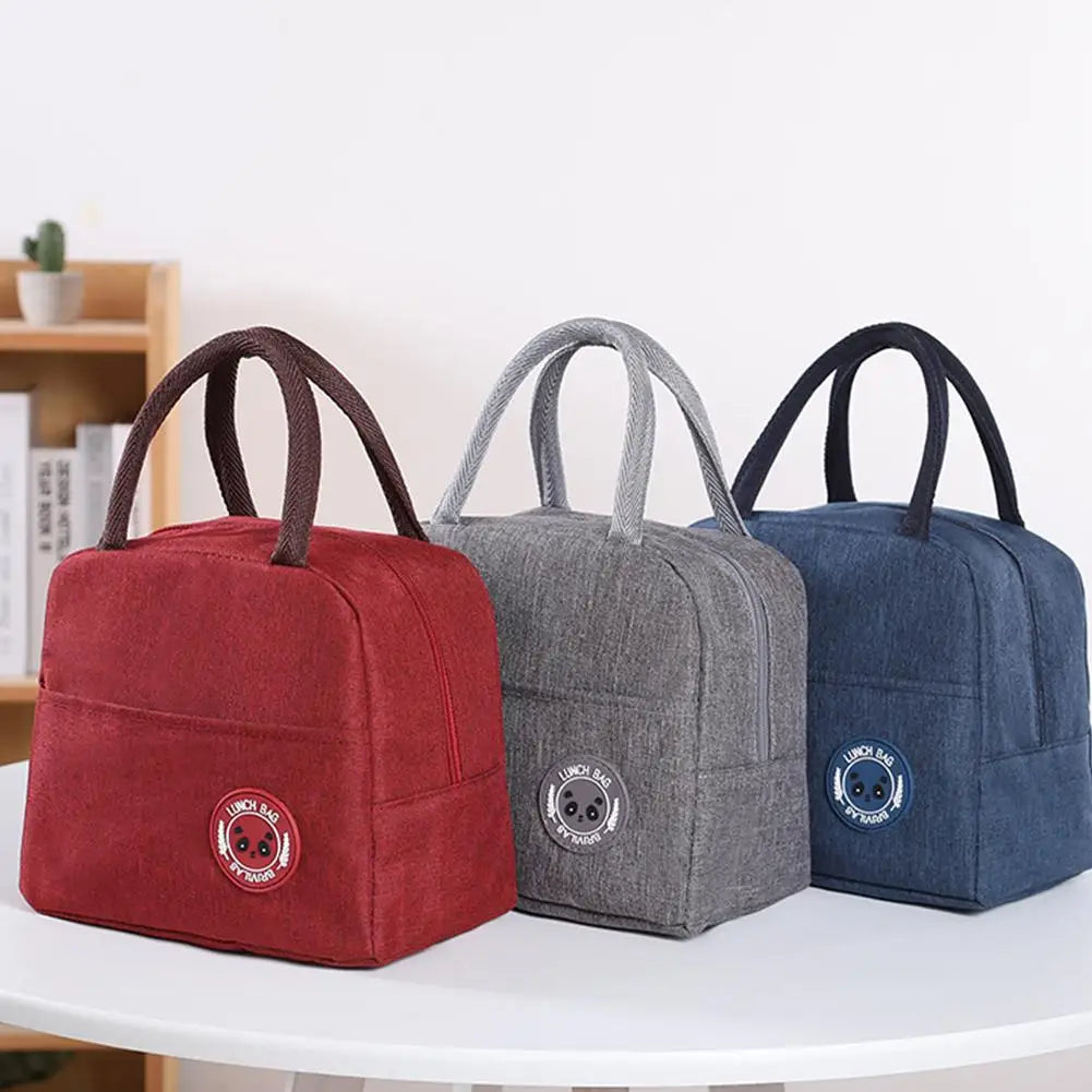 Insulated Lunch Bag Thermal Cooler Tote | Work, School & Camping Insulated Lunch Bag QXL