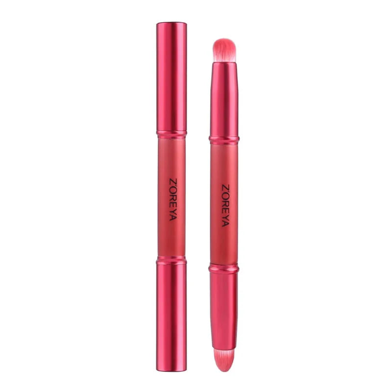 Zoreya Portable Round Head Lip & Concealer Brush – Pink Lip Makeup Brush QXL
