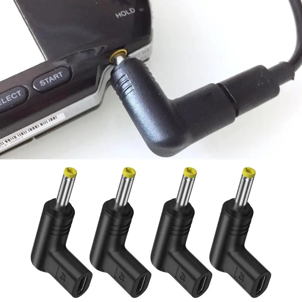 Type-C to DC Charging Adapter for PSP 1000 2000 3000 | 1-4 Pack USB-C DC Adapter QXL 4PCS