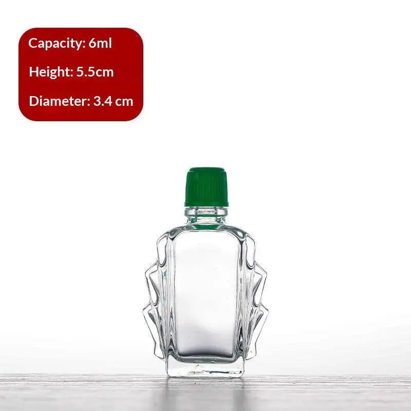 Mini Glass Vials 3ml–12ml | Leakproof Travel Oil Bottles Glass Travel Vials QXL A2
