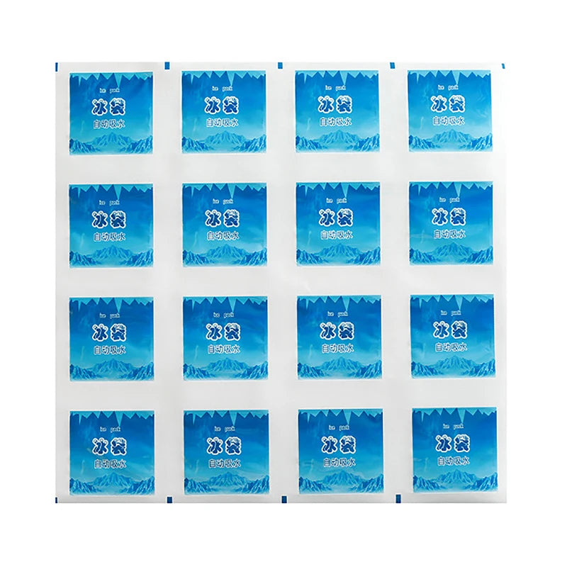 Reusable Gel Ice Pack | Auto Water Absorption | 12/16/24 Grid Reusable Ice Pack QXL