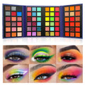 VERONNI 72-Color Matte & Glitter Eyeshadow Palette – Waterproof Eyeshadow Palette QXL 72 Color
