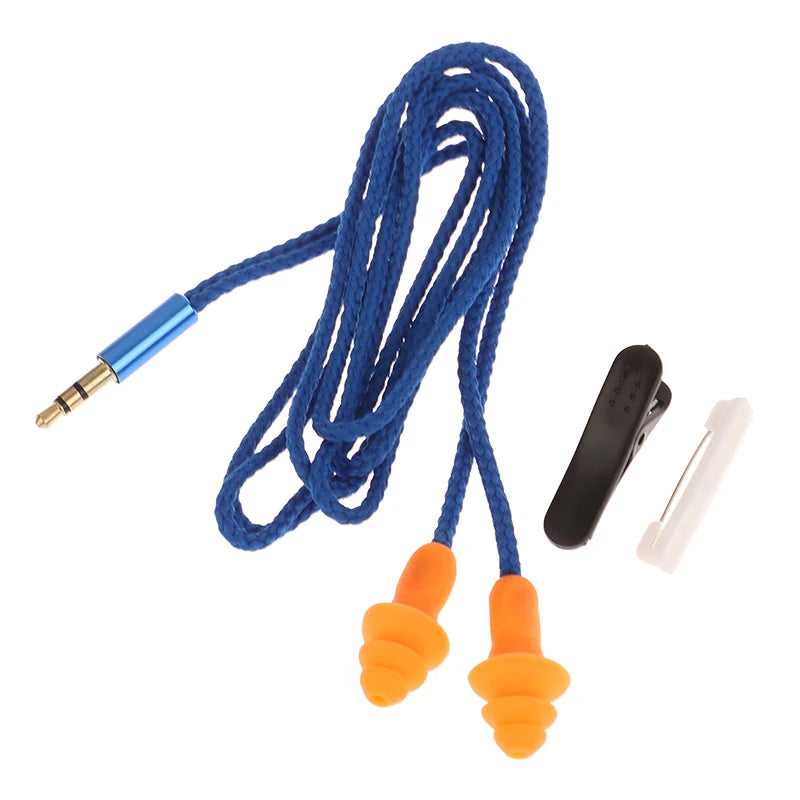 CE-Certified Industrial Noise Reduction Earplugs – Corded Industrial Earplugs QXL A