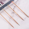 4-Piece Stainless Steel Blackhead & Blemish Removal Tool Set Blemish Extraction Kit QXL M112 rose gold