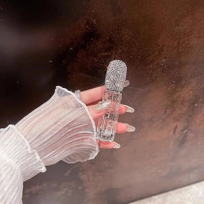 Diamond 10ml Glass Perfume Spray Bottle | Travel Refillable Perfume Atomiser QXL