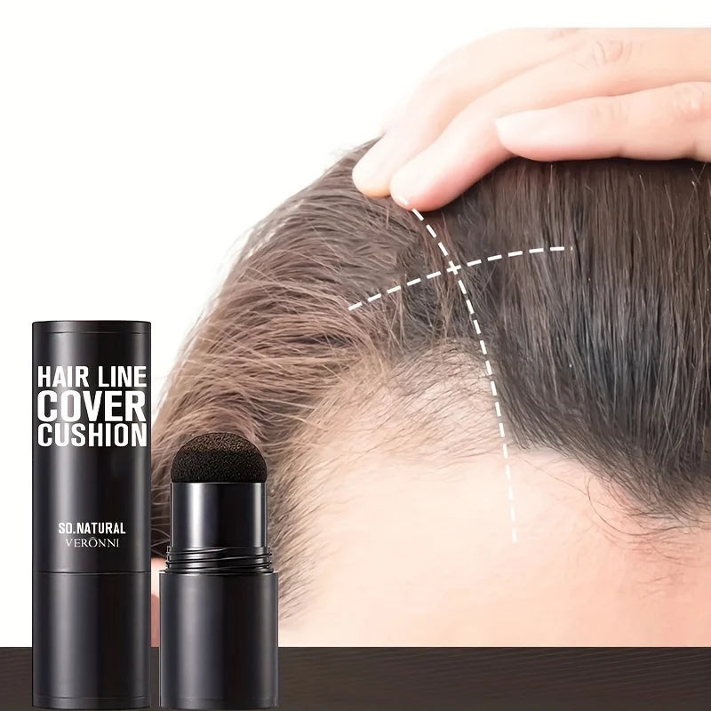 Hairline Shadow Powder Stick | Waterproof Sponge Applicator Hair Shadow Powder QXL