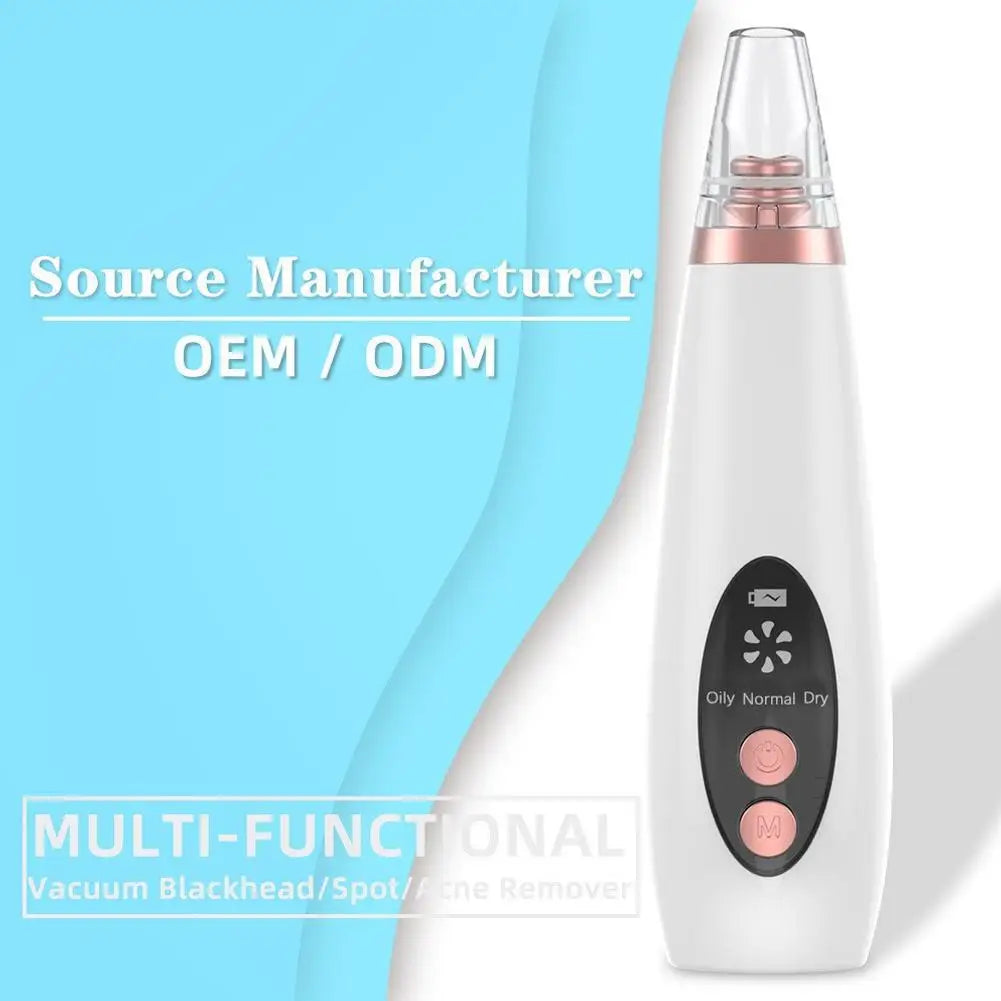 Electric Blackhead Remover | USB Rechargeable 3-Speed Pore Vacuum Pore Vacuum Cleanser QXL