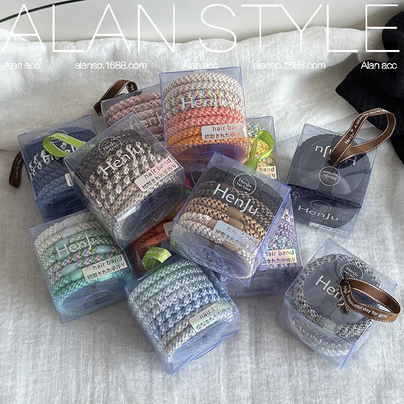Korean Braided Hair Rope | Volumizing Ponytail Elastic Tie Hair Tie Rope QXL