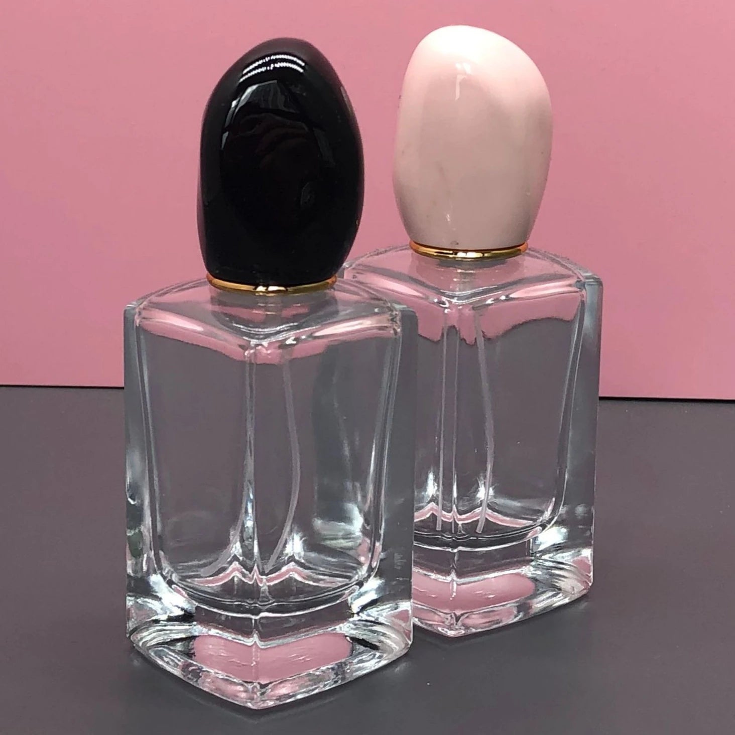 50ml Square Glass Perfume Spray Bottle | Refillable Atomiser Perfume Spray Bottle QXL