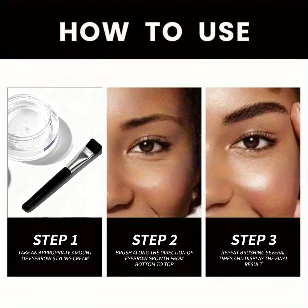 JUJU Dream 3D Eyebrow Shaping Soap Gel | Long-Lasting Hold Eyebrow Shaping Gel QXL