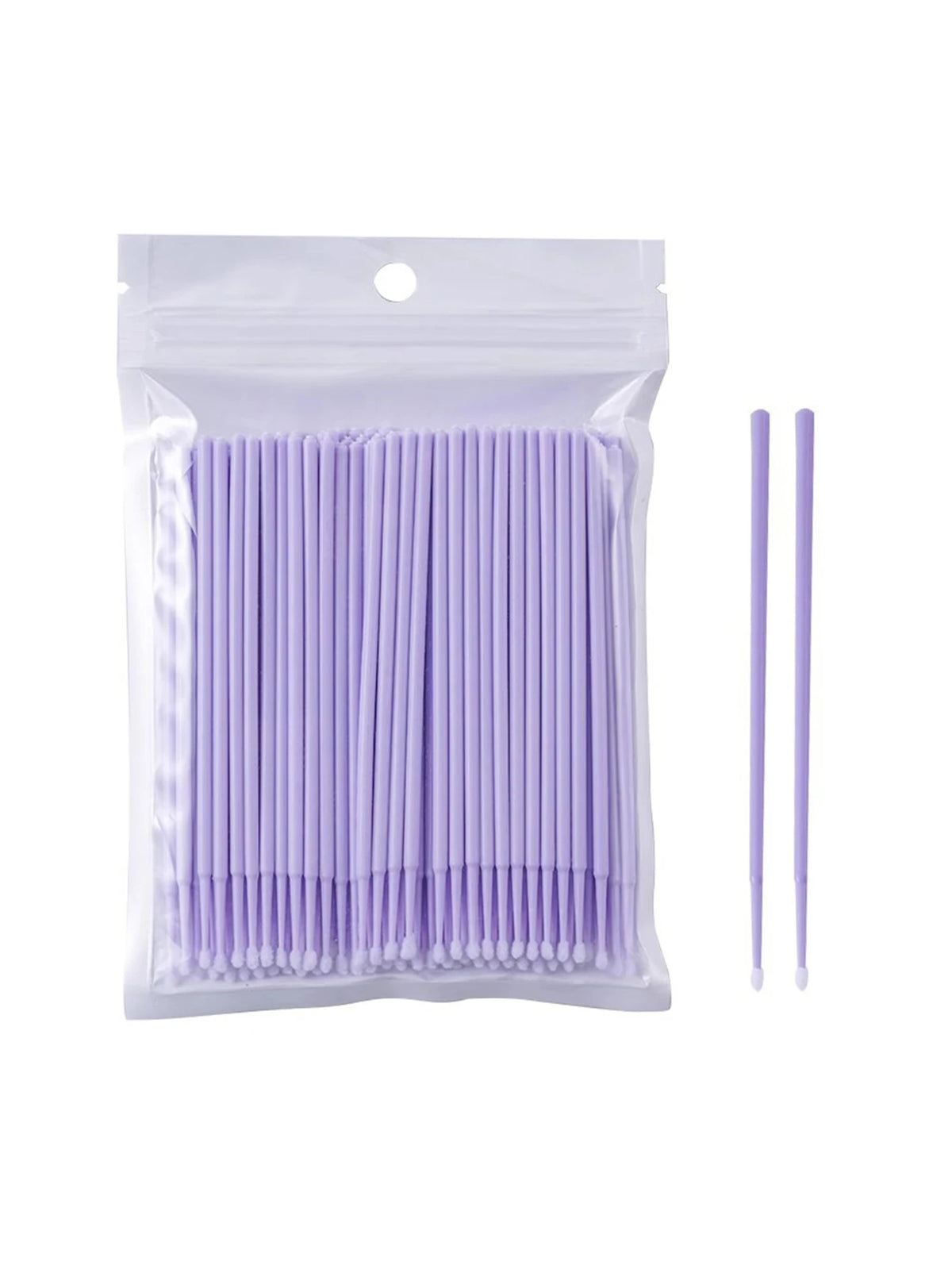 KOSSHOW Nano Cotton Swab Precision Eyeliner Remover Tool Precision Makeup Swab QXL PURPLE