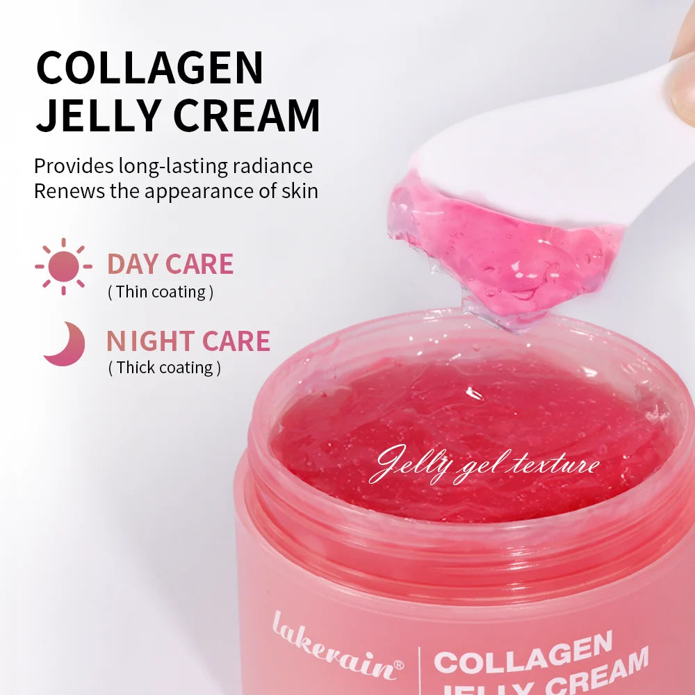 Collagen Jelly Face Cream with Niacinamide 100ml | Firming Gel Face Moisturizing Cream QXL