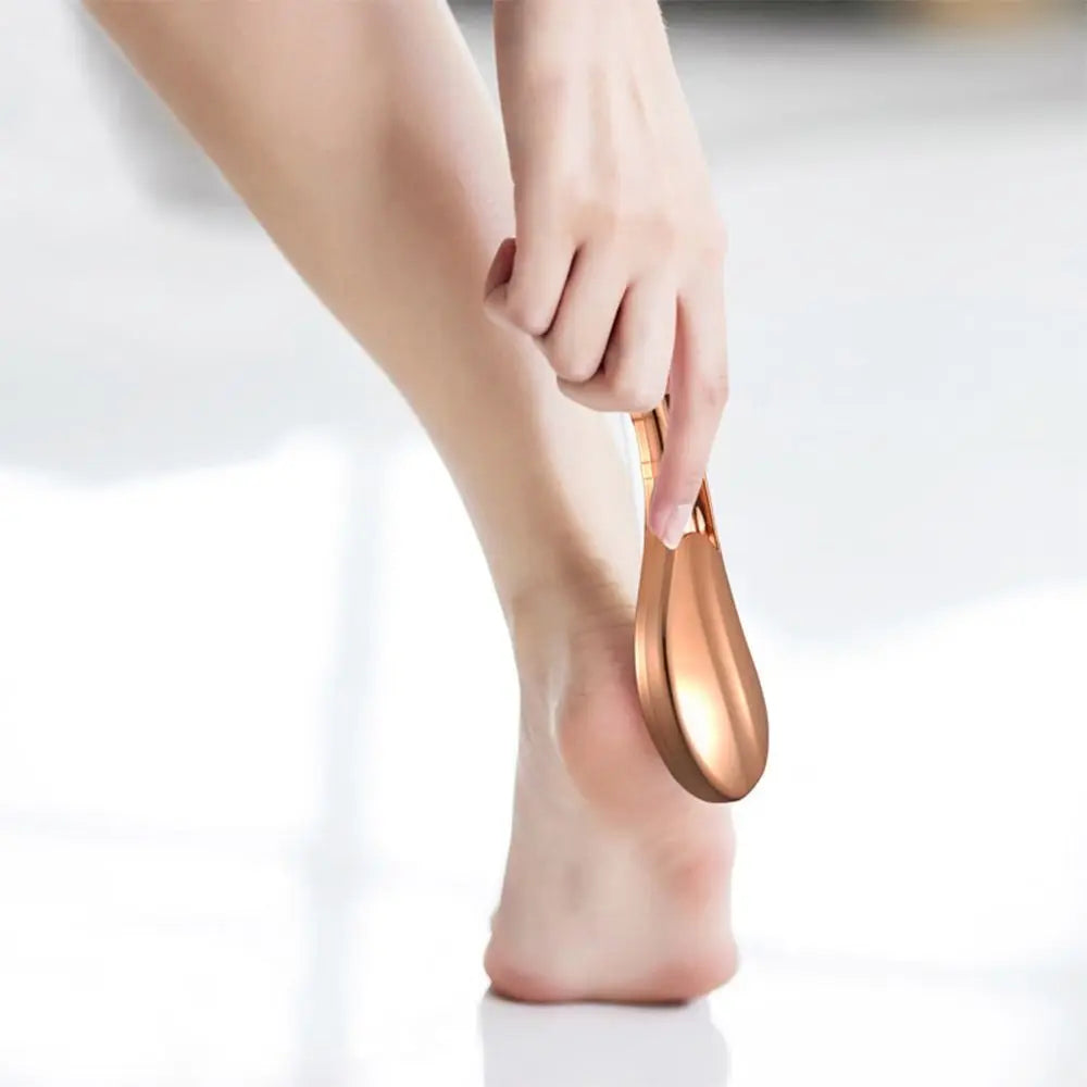 Nano Glass Foot Rasp & Pedicure Scrubber | Non-Slip Handle Nano Glass Foot Rasp QXL