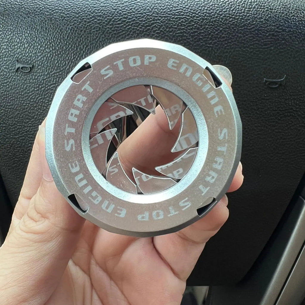 Car Ignition Start Button Cover Ring | ABS Plastic Protector Ignition Button Cover QXL
