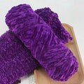 Chenille Velvet Yarn 95g 135m | Glossy Crochet Knitting Thread