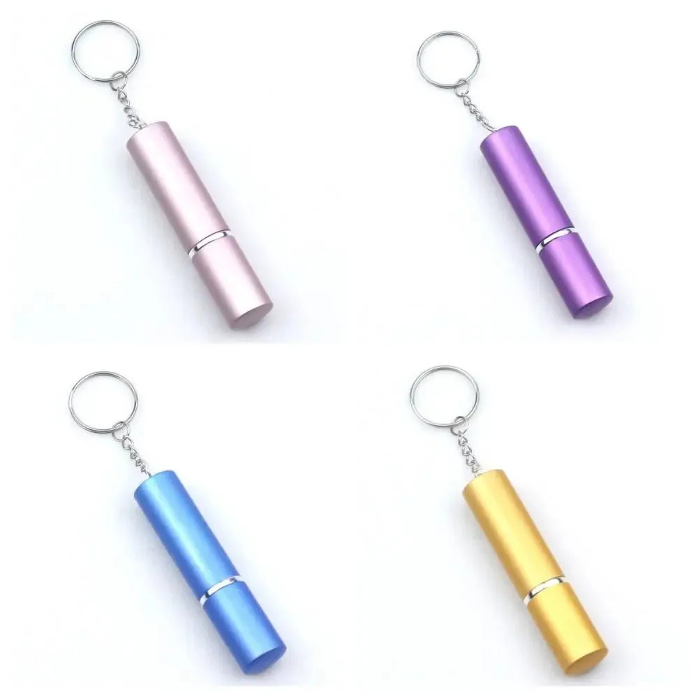 5ml Mini Metal Refillable Perfume Spray Bottle with Keychain Perfume Spray Bottle QXL