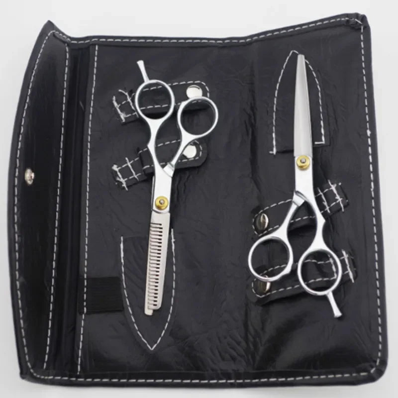 Professional Hair Cutting & Thinning Scissors Set – 2 Piece Hair Scissors Set QXL Default Title